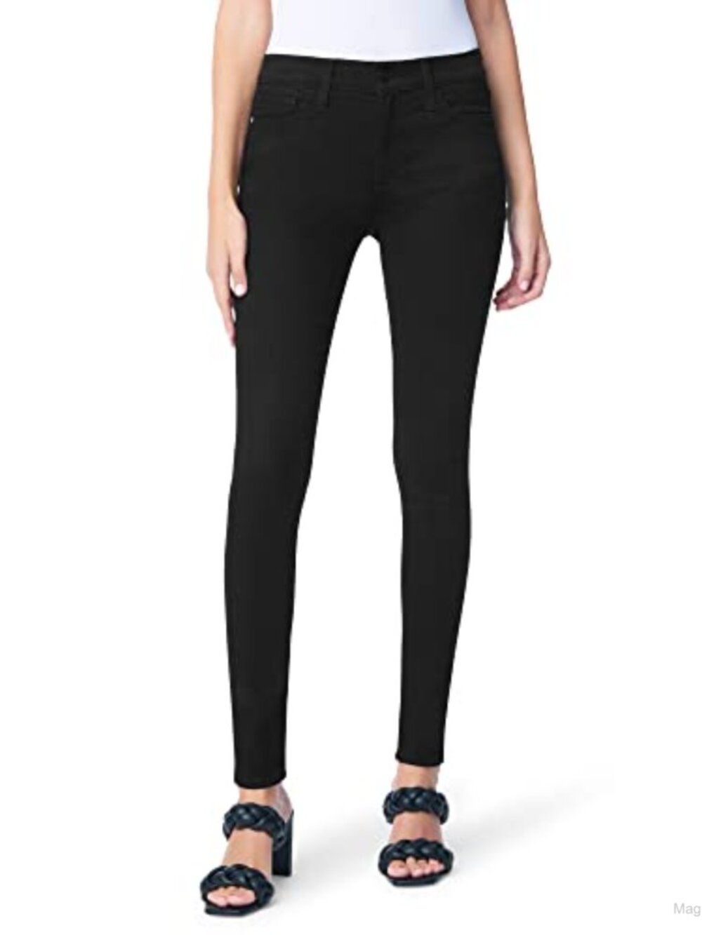 Womens Mid Rise Skinny Ankle Jeans Sculpting Stretch Slim Fit 5 Pocket